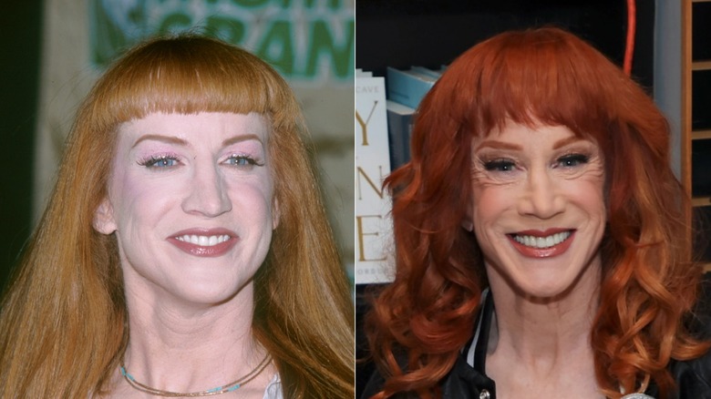 Kathy Griffin en 1999 et 2025