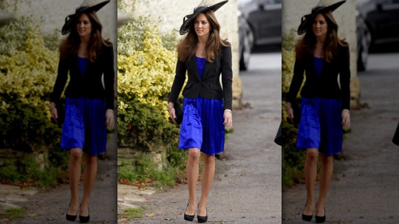 La princesse Catherine assiste à un mariage