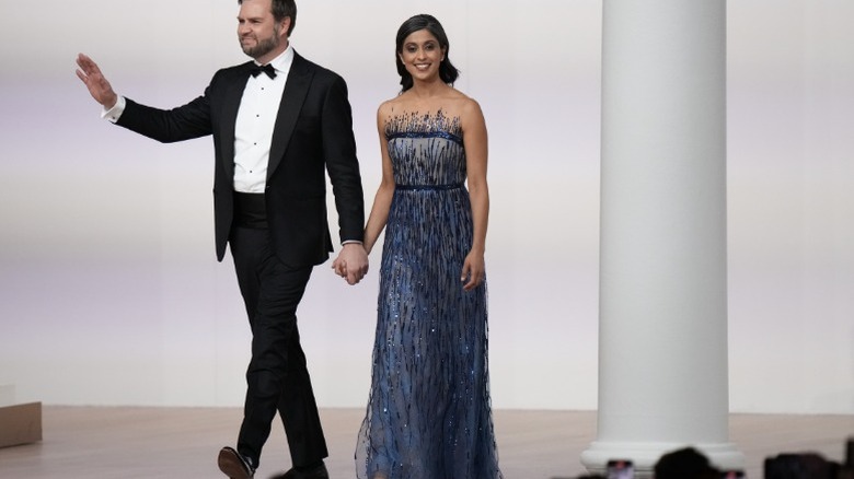 JD et Usha Vance au bal inaugural