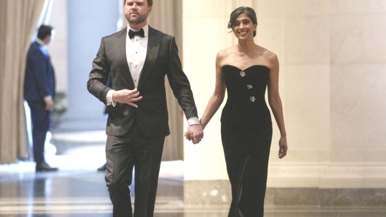 JD et Usha Vance assistent à un dîner en l'honneur du VP