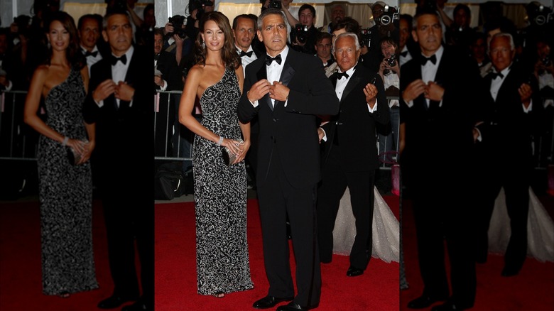 George Clooney avec Sarah Larson au Met Gala