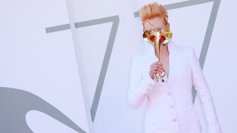 Tilda Swinton au Festival du film de Venise 2020