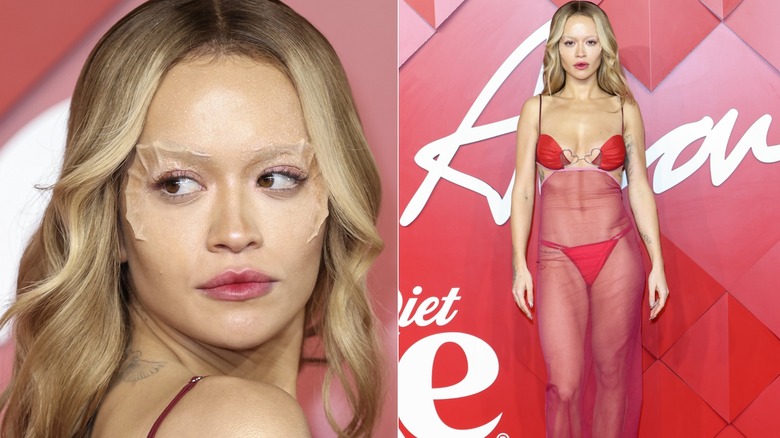 Rita Ora aux 2022 British Fashion Awards