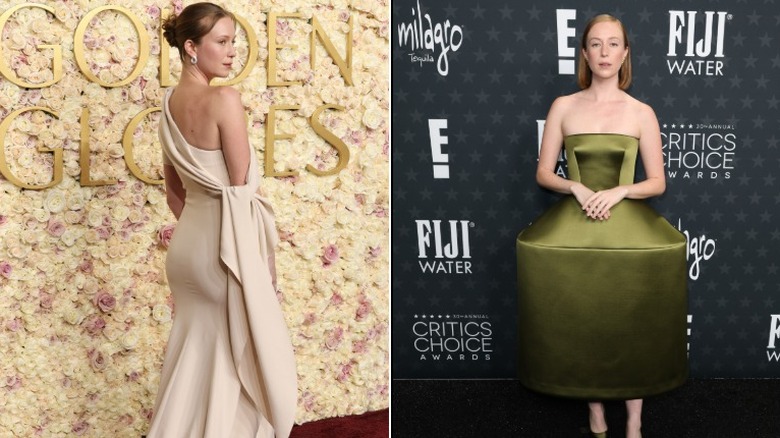 Hannah Einbinder pose lors des salons des récompenses en 2025