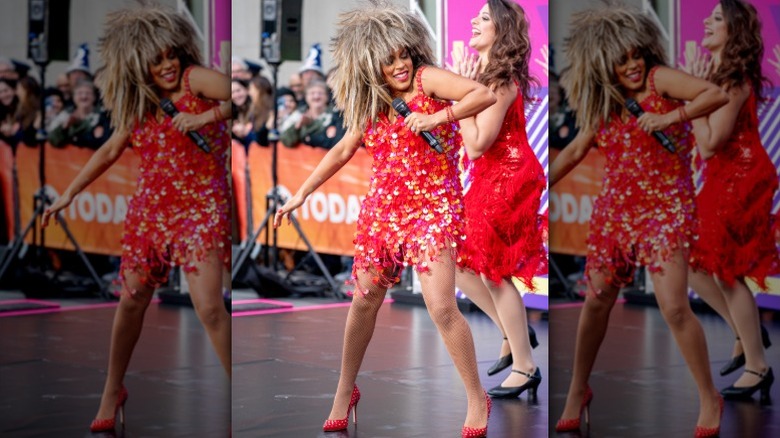 Sheinelle Jones dans le rôle de Tina Turner dans 