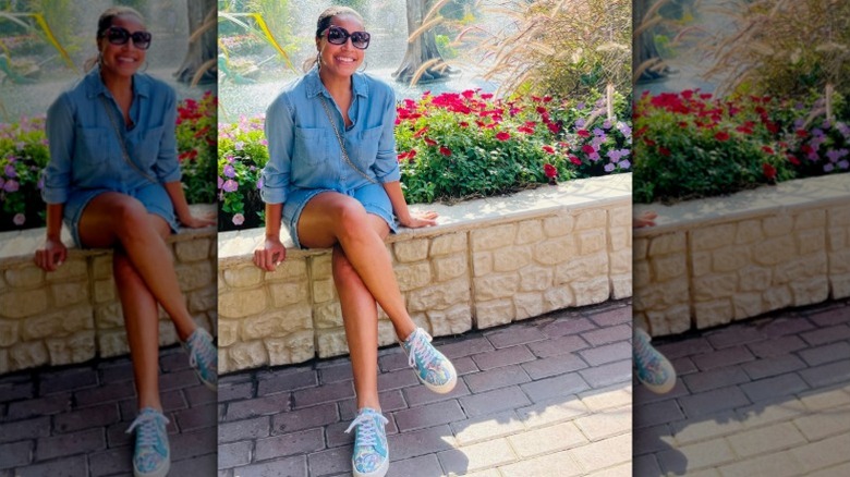 Sheinelle Jones en vacances à Dubaï