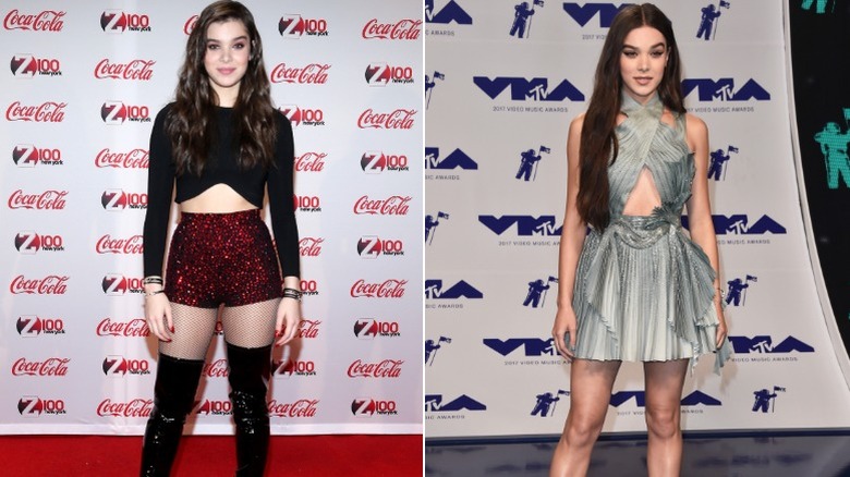 Hailee Steinfeld pose dans des tenues révélatrices de peau