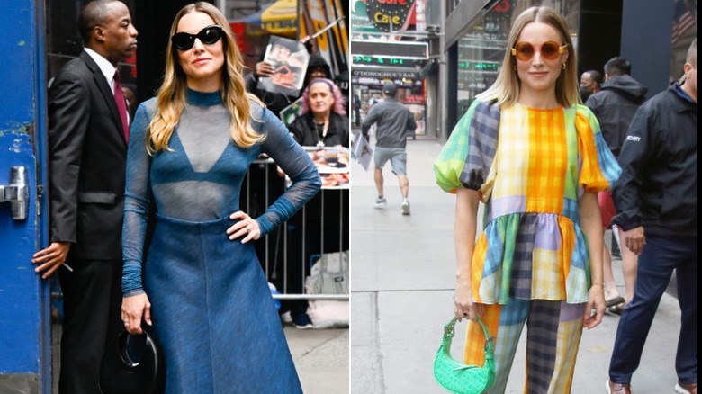 Kristen Bell devant les studios Good Morning America