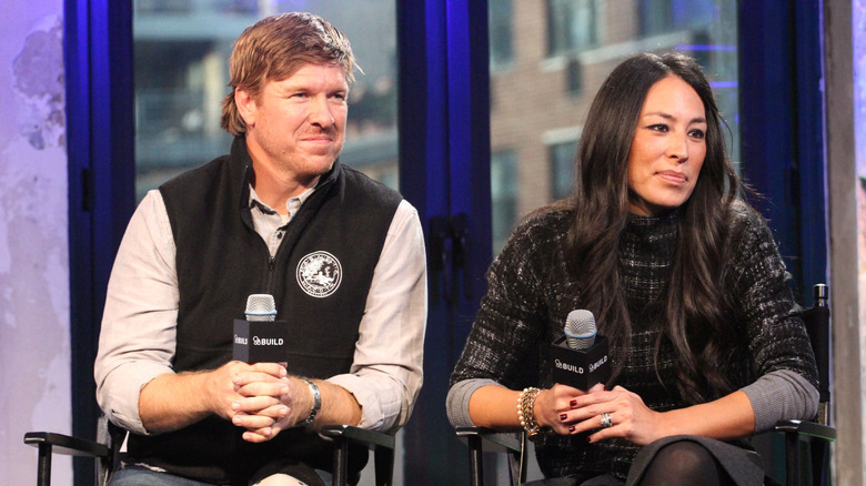 Chip et Joanna Gaines donnant une interview