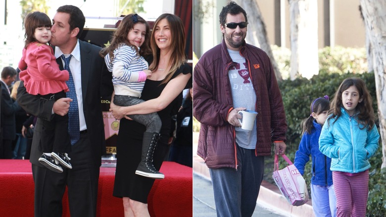 Sadie et Sunny Sandler en 2011 et 2013