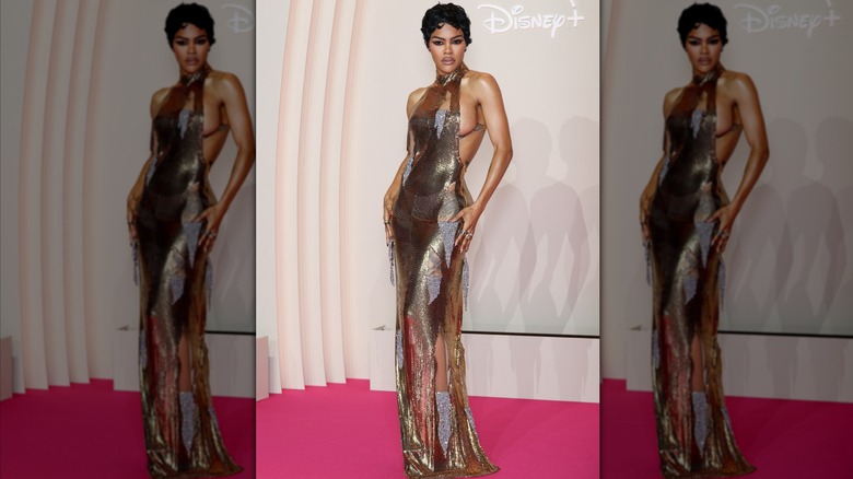 Teyana Taylor au "Tout est juste" première en 2025