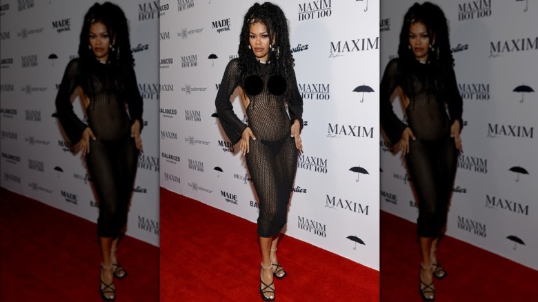 Teyana Taylor à un événement Maxim Hot 100 en 2021
