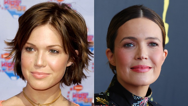 Mandy Moore en 2002 et 2022