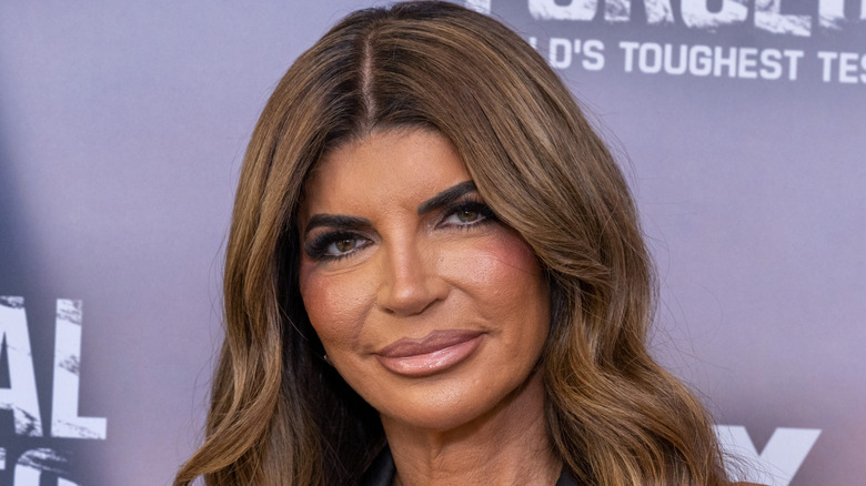 Teresa Giudice aux cheveux ondulés