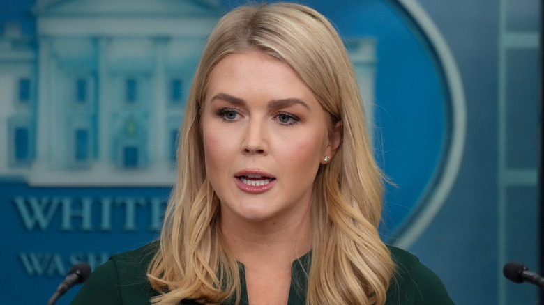 Karoline Leavitt parle