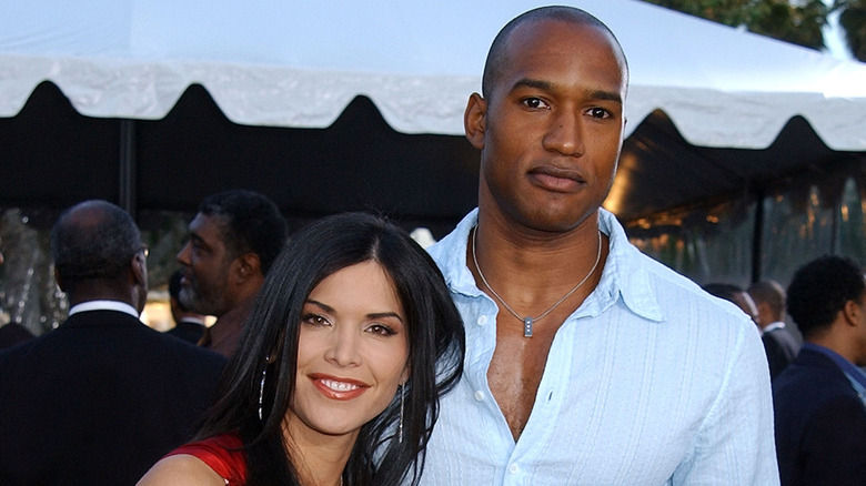 Lauren Sánchez Bezos et Henry Simmons en 2002