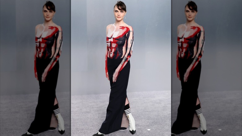 Cara Delevingne à la soirée des Oscars de Vanity Fair 2026