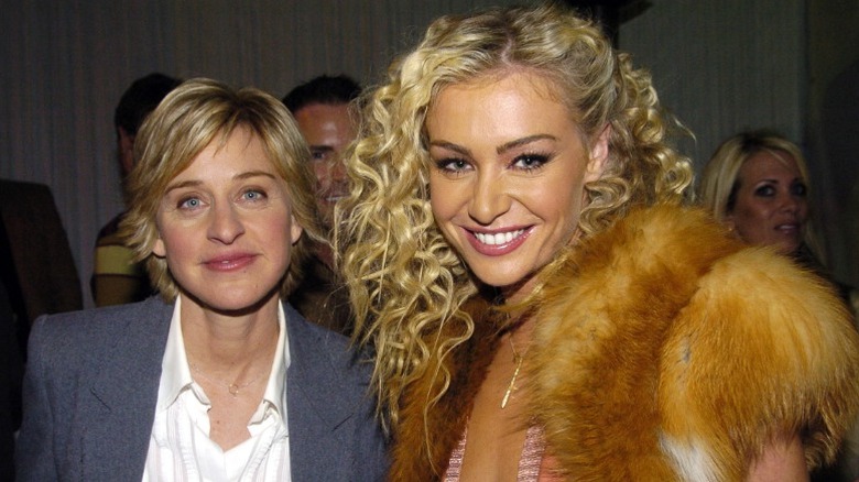 Ellen DeGeneres et Portia de Rossi lors d'un événement VH1