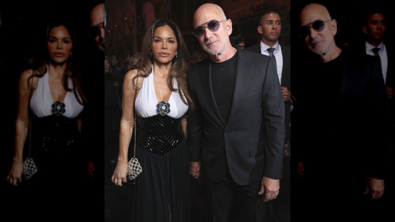 Lauren Sánchez et Jeff Bezos assistent au défilé Chanel Femme Printemps/Été 2026 dans le cadre de la Fashion Week de Paris le 6 octobre 2025 à Paris, France (2025)