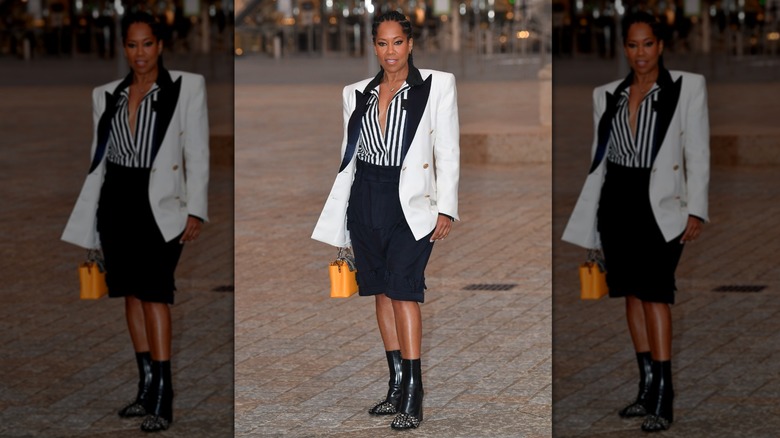 Regina King participe à la Fashion Week de Paris en 2021.