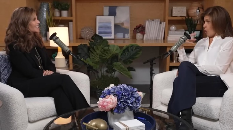 Maria Shriver et Hoda Kotb sur le podcast de Hoda Kotb