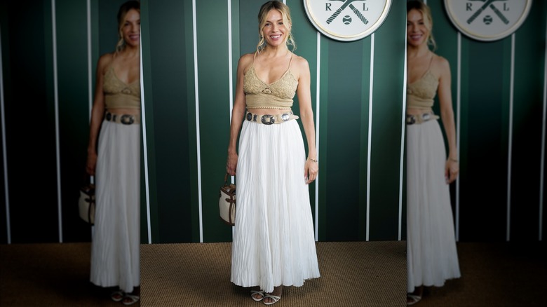 Sienna Miller à Wimbledon en 2025
