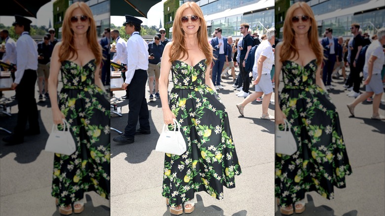 Isla Fisher à Wimbledon en 2025