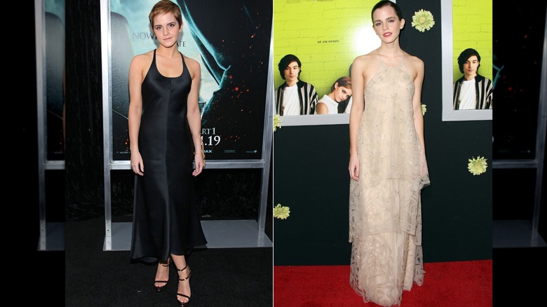 Emma Watson en 2010 et 2012