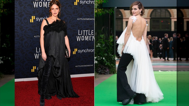 Emma Watson en 2019 et 2021