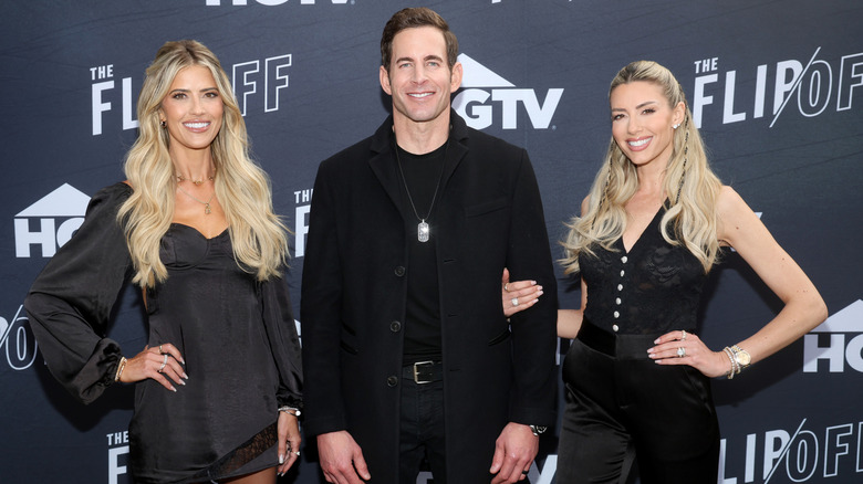 Christina Haack sur le tapis rouge avec son ex, Tarek El Moussa, et sa femme Heather Rae El Moussa