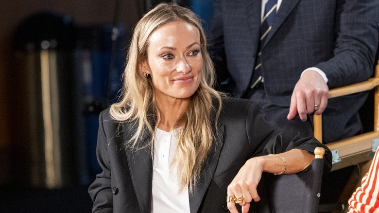 Olivia Wilde lors d'une conférence de presse pour son film 