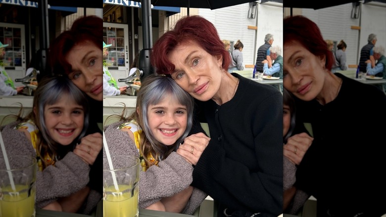 Sharon Osbourne et sa petite-fille Andy Rose
