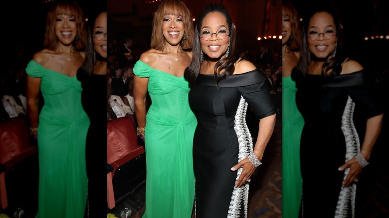 Gayle King et Oprah Winfrey assistent à la 78e cérémonie annuelle des Tony Awards au Radio City Music Hall le 8 juin 2025 à New York.
