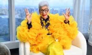 Citation du jour par Iris Apfel : « La mode que vous pouvez acheter, mais le style… »