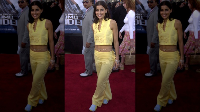 Nelly Furtado à la première de Lara Croft : Tomb Raider en 2001