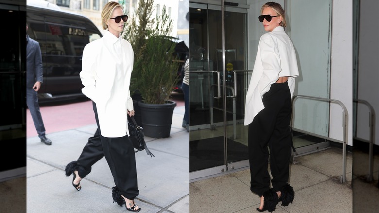 Charlize Theron à Midtown New York en avril 2026