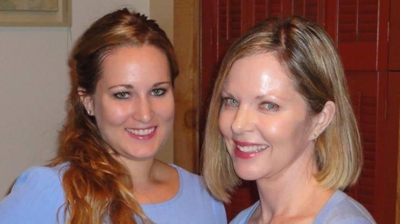 Une photo de Melissa Sue Anderson et de sa fille Piper Sloan Harmon (2014)