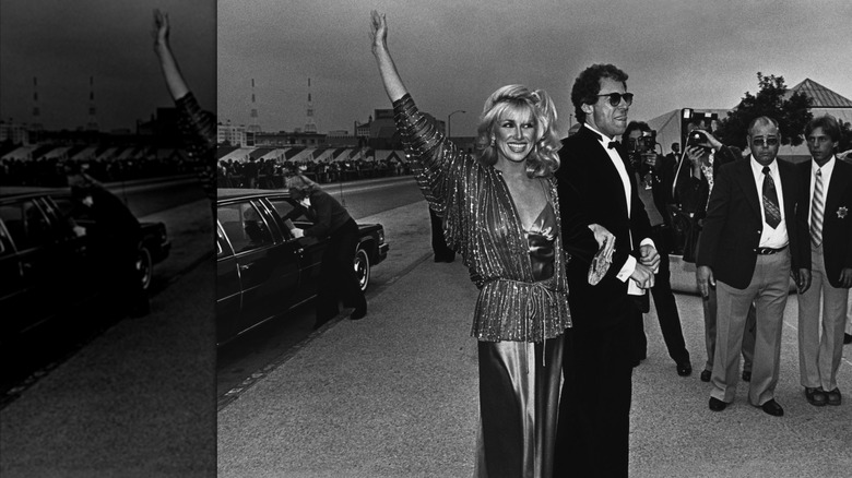 Suzanne Somers et Alan Hamel arrivent à la 30e cérémonie annuelle des Emmy Awards à Pasadena, en Californie, en septembre 1978.