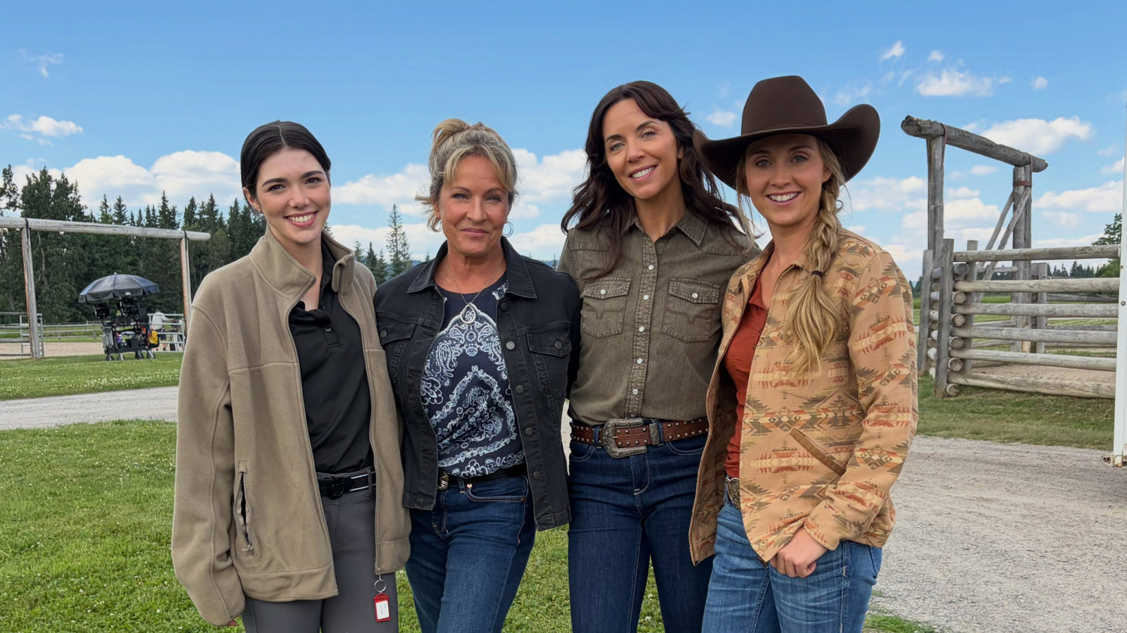 Les partenaires réels des principales dames de Heartland