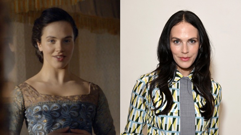Jessica Brown Findlay dans Downton Abbey et en 2025
