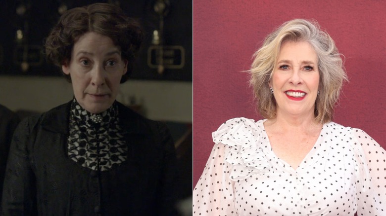 Phyllis Logan dans Downton Abbey et en 2025