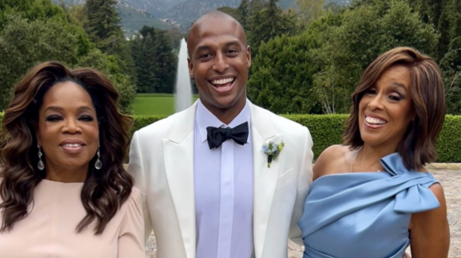 Gayle King a absolument réussi le style de la mère du marié pour le mariage de son fils