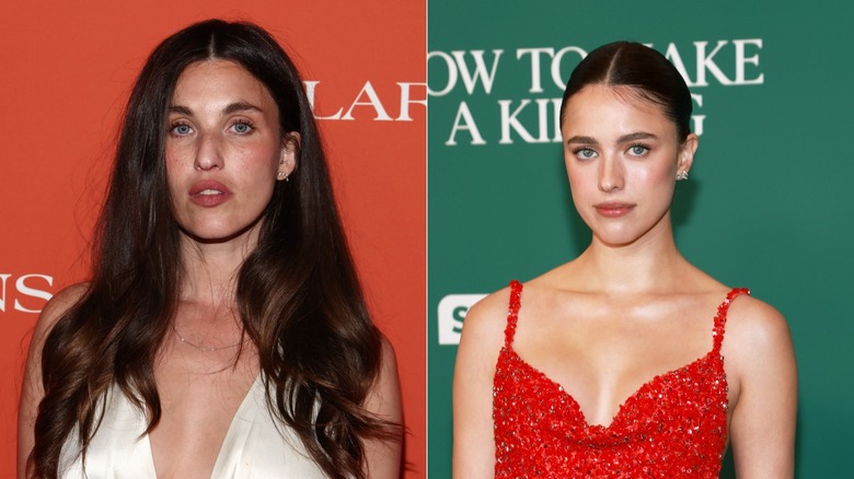 Rainey et Margaret Qualley sur le tapis rouge