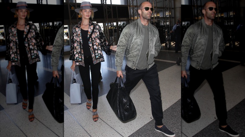 Rosie Huntington-Whiteley et Jason Statham le 23 juillet 2015