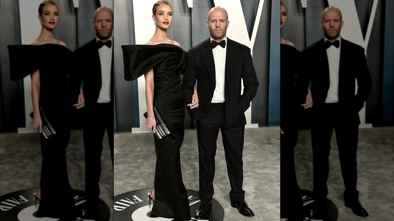 Rosie Huntington-Whiteley et Jason Statham le 9 février 2020