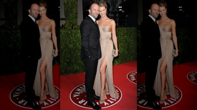 Rosie Huntington-Whiteley et Jason Statham le 27 février 2011
