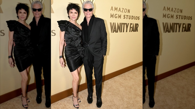 Lisa Rinna et Harry Hamlin assistent à Vanity Fair et Amazon MGM Studios Celebrate Awards Season 2026 au Bar Marmont le 10 janvier 2026.