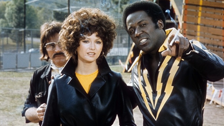 Victoria Principal et Richard Roundtree dans le film de 1974 