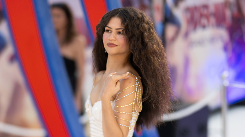 Zendaya aux boucles volumineuses