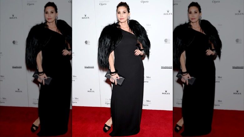 Gina Gershon à la première du gala d'ouverture du Metropolitan Opera 2026 